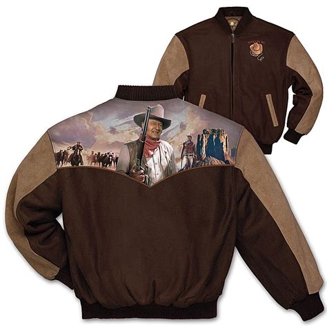 john wayne replica jacket|john wayne birthplace gift shop.